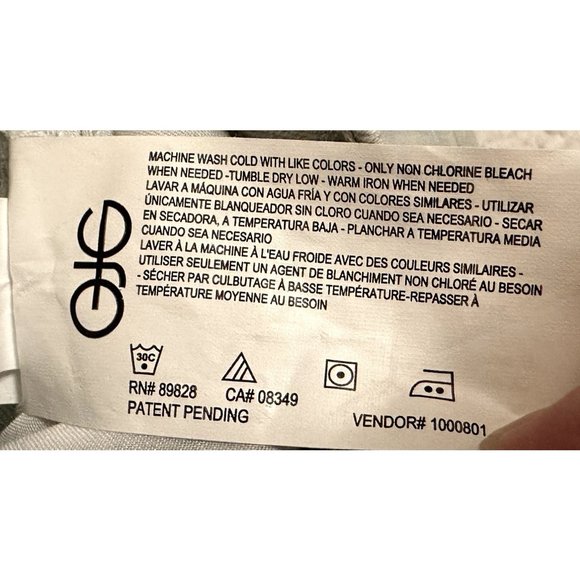 Gloria Vanderbilt Slimming Effect Wide-Leg Denim Jeans Light Women's Size 8 - Picture 13 of 14